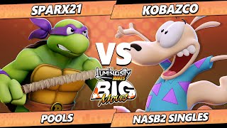 LMBM 2024  Sparx21 Donatello Vs Kobazco Rocko Nickelodeon AllStar Brawl 2  NASB2 [upl. by Stav]