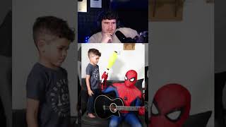 Como não tocar guitarra  SpiderSlack  REACT [upl. by Inilam]