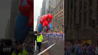 macys thanksgiving day parade in 2024 shorts [upl. by Seuqirdor]