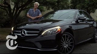 2015 MercedesBenz C300 4Matic  Driven Car Review  The New York Times [upl. by Ahsemak]