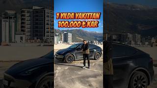 Tesla ile 1 Yılda 100000₺ Kâr Etmek  10000 Abone Özel Videosu 🎉 [upl. by Drisko298]