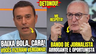 ANDRÉ RIZÉK DETONA TODO MUNDO NA SELEÇÃO BRASIELRIA E DORIVAL PERDE A LINHA COM JORNALISTA [upl. by Anisamot667]