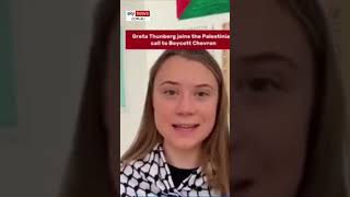 Greta Thunberg links ‘antiIsrael crusade’ to climate change [upl. by Donnelly385]