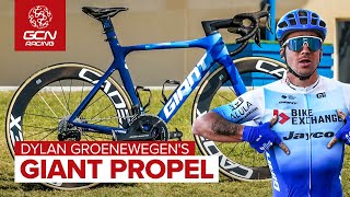 Dylan Groenewegens Giant Propel  A Sprinters Weapon [upl. by Kartis571]