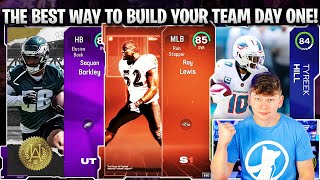 THE BEST WAY TO BUILD YOUR TEAM DAY ONE OF MADDEN 25 ULTIMATE TEAM [upl. by Hastie]