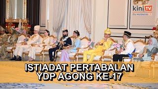 RajaRaja Melayu berangkat tiba ke Istiadat Pertabalan Yang DiPertuan Agong [upl. by Alleoj]