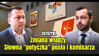 USTRZYKI Poseł zrugał komisarza quotNiech pan nie psujequot [upl. by Eugor]