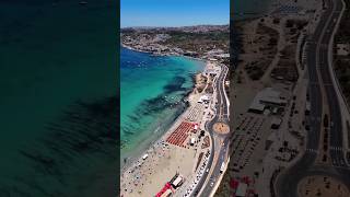 🔥Most popular beach in Malta [upl. by Hirasuna]