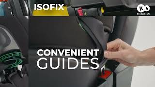 Kinderkraft Safety Fix 2  Autostoel  iSize  isoFix  Grijs 76150cm [upl. by Quartus401]