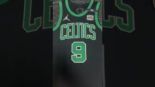 Boston Celtics Derrick White Statement Jersey Game Issued NBA 75 [upl. by Aurore]