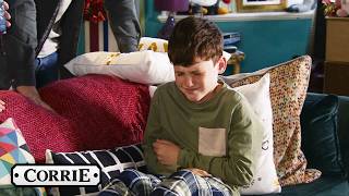 Joseph Is Rushed To Hospital  Coronation Street [upl. by Hewe]