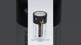 Xinneng D LR20 15V alkaline battery [upl. by Crandale]