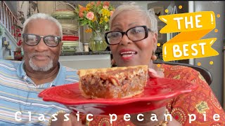 Classic southern style pecan pie delicious [upl. by Enawtna713]