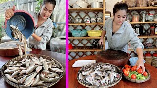 Mommy Chef cook river fish with country style  Cooking with Sreypov [upl. by Yoshi]