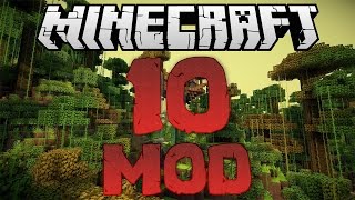 Minecraft  En Sevdiğim 10 Mod [upl. by Ellan]