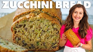 Easy and Moist Zucchini Bread Recipe  MUST TRY [upl. by Pattison401]