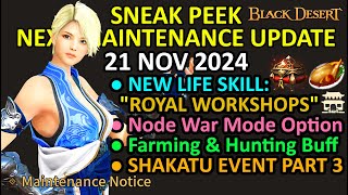 Black Desert Shared Life Skill Tools Rare Items for Sale And More  Patch Notes Summary [upl. by Ball]