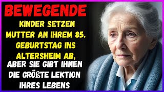 Kinder setzen Mutter ins Heim aber sie erteilt ihnen die größte Lektion [upl. by Nwahsid]