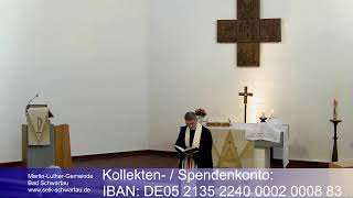 Gottesdienst 29092024 MartinLutherGemeinde Bad Schwartau [upl. by Lesak]