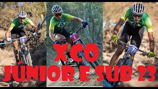 Resumo XCO Júnior e Sub 23  Panamericano MTB 2022  Argentina [upl. by Ordnagela]