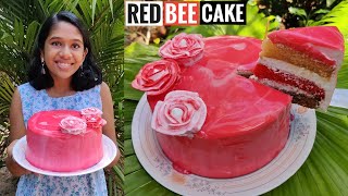 Red Bee Cake Without Oven  എളുപ്പത്തിൽ ഒരു Red Bee കേക്ക്  Red Bee Cake Recipe [upl. by Heron]