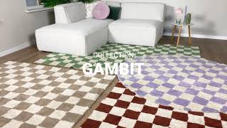 Retro vloerkleed Gambit  FRAAI Home amp Living [upl. by Ahsain]