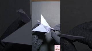 HOW TO MAKE A ORIGAMI FLAPPING BIRD  LETS MAKE A ORIGAMI FLAPPING BIRD  PAPER FLAPPING BIRD 🐦 [upl. by Benis]