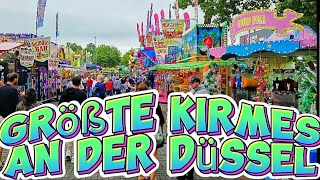 GRÖßTE KIRMES AN DER DÜSSEL 2024 • Schützenfest in DüsseldorfOberbilk [upl. by Ainesej]