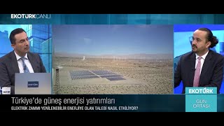 Ekotürk Tvnin quotGün Ortasıquot programının konuğu Solarçatı Ceosu Utku Korkmaz oldu [upl. by Halehs]