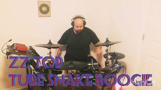 ZZ Top Tube Snake Boogie Drum Cover [upl. by Irtimed]