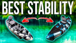 7 Most Stable PADDLE Kayaks for Fishing  Big Weight Limits [upl. by Ettenauq]