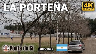 En la zona SUR del CONURBANO BARRIO LA PORTEÑA EZEIZA Tour virtual 2024 DRIVING 4K  ARGENTINA [upl. by Maleeny824]