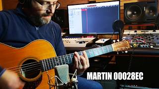 Martin 00028EC Vs Taylor 615  000 vs Jumbo acoustic guitar [upl. by Atiniv]