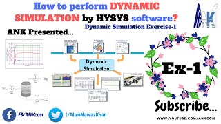 Exercise1 Two Vessel Dynamic Simulation using HYSYS V10 [upl. by Enailuj338]