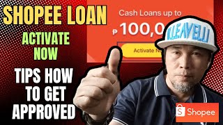 Paano mag avail ng Shopee loan  Sloan Tips and reviews  Loan up to 100000 [upl. by Franckot784]