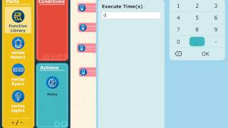 WhenDo Programming Demo  Vortex Line Follower [upl. by Ocinemod]