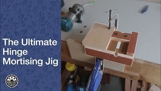 Endless Hinge Mortising  Woodworking Jig [upl. by Rainah]