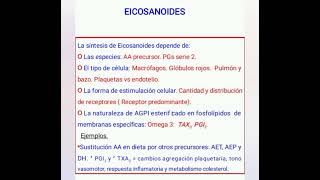 Farmacologia de los Eicosanoides [upl. by Rachele]