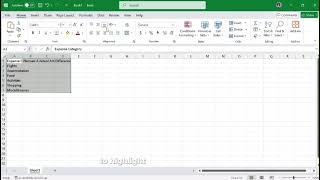 TARVEL BUDGET ANALYSIS USING MS EXCEL CSR [upl. by Whitaker260]