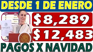 🎁2 NUEVOS MONTOS♨️PAGOS BIENESTAR DEL 2 AL 24 DE DICIEMBRE💵💣PRIMEROS AUMENTOS 💸32 ESTADOS27 LETRAS [upl. by Acherman]