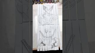 Deadpool Vs Wolverine  Lenticular Art shorts art deadpool [upl. by Britni398]