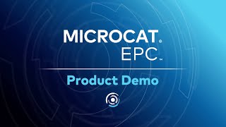 Microcat EPC  Product Demo [upl. by Greene]