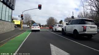 Blocking Cycle Lane Running Red Lights Texting While Driving [upl. by Ellicec]