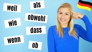 Deutsch lernen Nebensätze einfach erklärt │ A2 B1 B2 [upl. by Aloz]