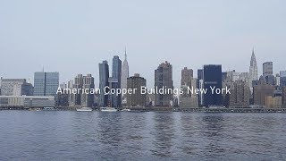 Reference American Copper Buildings in Manhattan  Glas Trösch [upl. by Airemaj753]