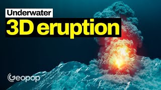 What can happen during an underwater volcanic eruption Amazing 3D animation [upl. by Mroz676]