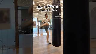 How to Develop Tornado Kick  taekwondo karate martialarts kickboxing mma [upl. by Erdei]