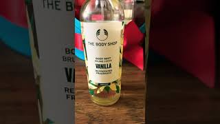 The body shop vanilla body mist Vegan 💕 [upl. by Hutt]