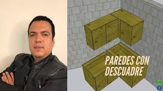 El SECRETO de los esquineros de cocina en paredes con descuadre B [upl. by Eltsirhc]