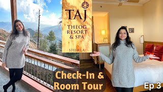 Himachal Trip  Taj Theog Resort amp Spa  Beautiful Luxury Resort in Shimla  Complete Room Tour [upl. by Yvel]